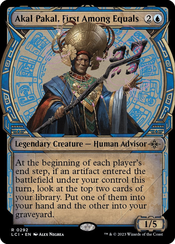 Image for Akal Pakal, First Among Equals (Showcase) (292) [The Lost Caverns of Ixalan]