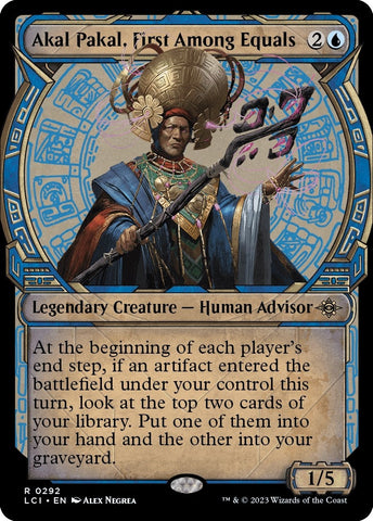 Image for Akal Pakal, First Among Equals (Showcase) (292) [The Lost Caverns of Ixalan]