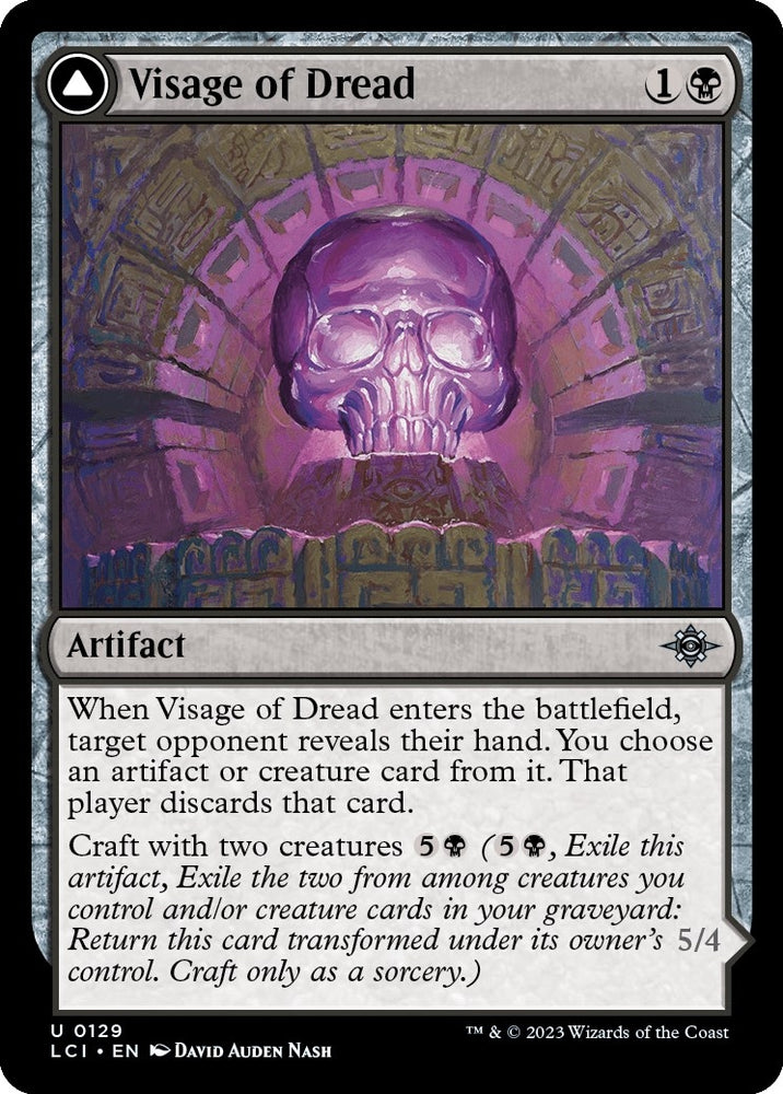 Image for Visage of Dread (129) [The Lost Caverns of Ixalan]