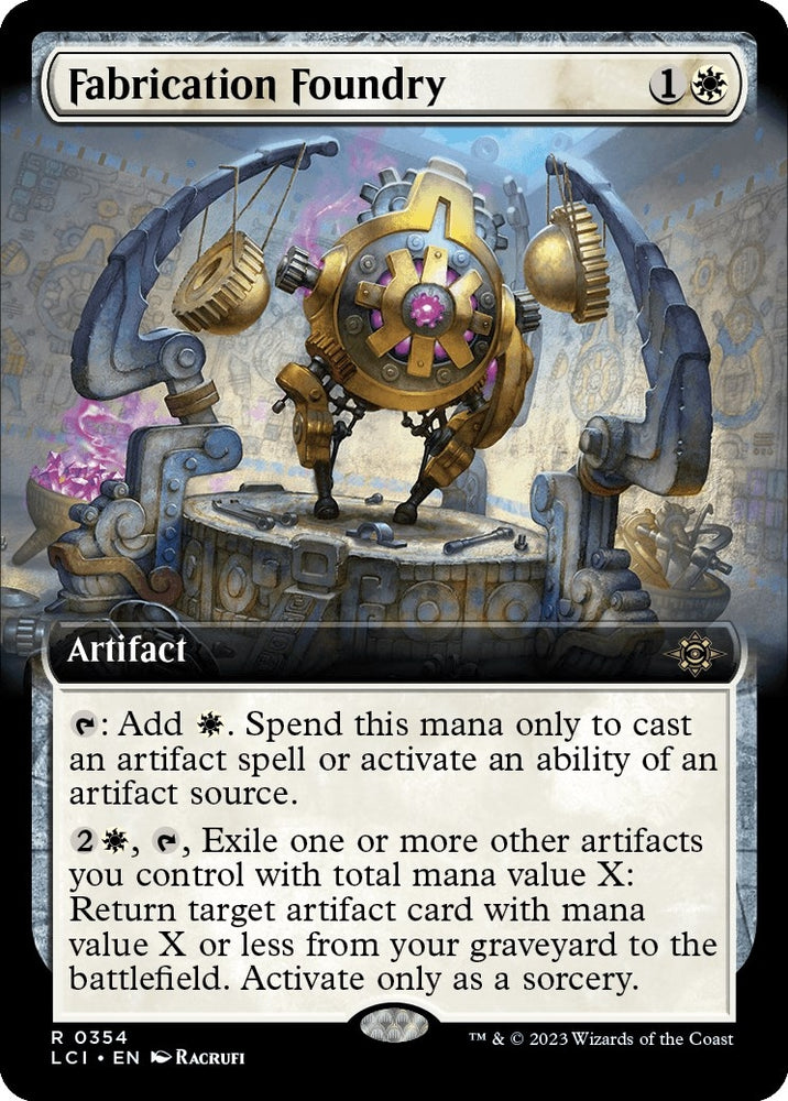 Image for Fabrication Foundry (Extended Art) (354) [The Lost Caverns of Ixalan]