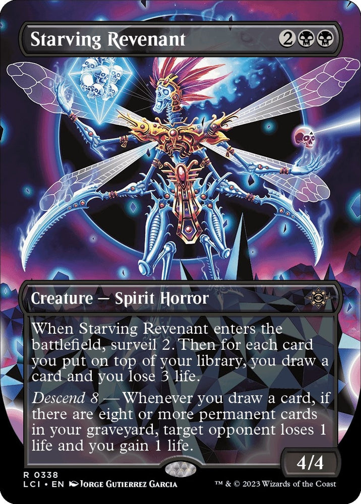 Image for Starving Revenant (Borderless) (338) [The Lost Caverns of Ixalan]