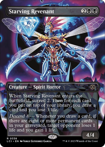 Image for Starving Revenant (Borderless) (338) [The Lost Caverns of Ixalan]