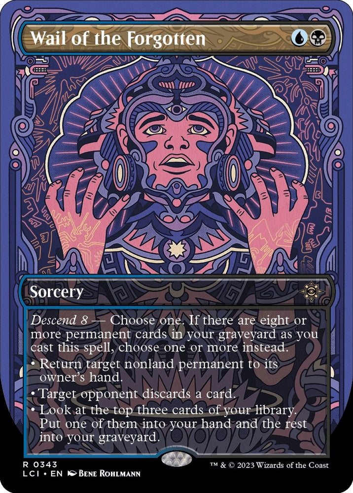 Image for Wail of the Forgotten (Borderless) (343) [The Lost Caverns of Ixalan]