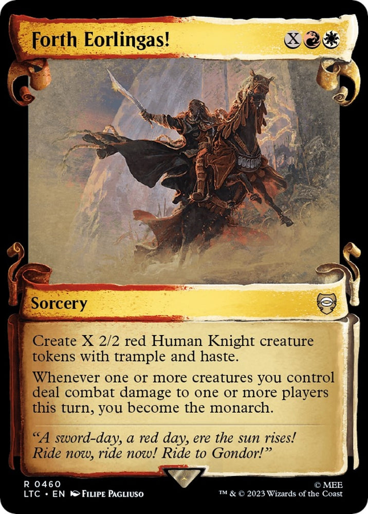 Image for Forth Eorlingas! (Showcase Scrolls) (460) [Commander: The Lord of the Rings: Tales of Middle-earth]