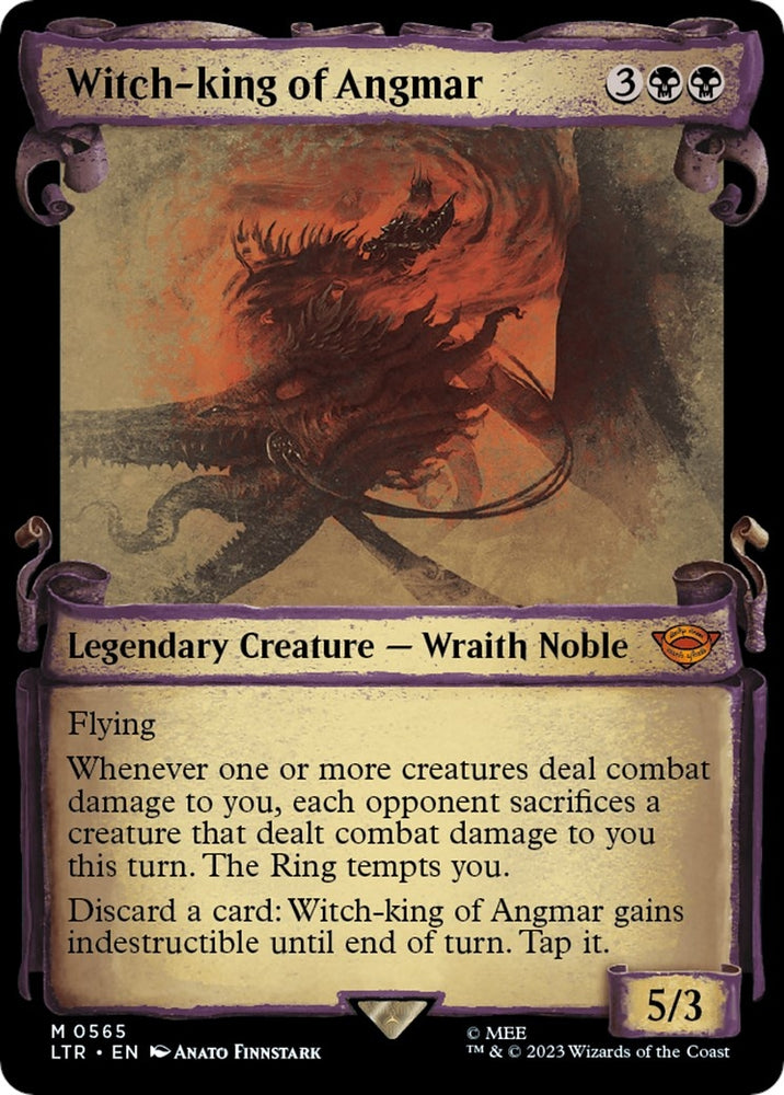 Image for Witch-king of Angmar (Showcase Scrolls) (565) [Universes Beyond: The Lord of the Rings: Tales of Middle-earth]