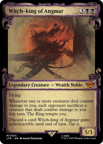 Image for Witch-king of Angmar (Showcase Scrolls) (565) [Universes Beyond: The Lord of the Rings: Tales of Middle-earth]