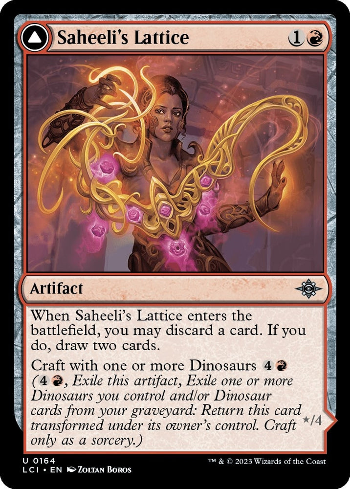 Image for Saheeli's Lattice (164) [The Lost Caverns of Ixalan]