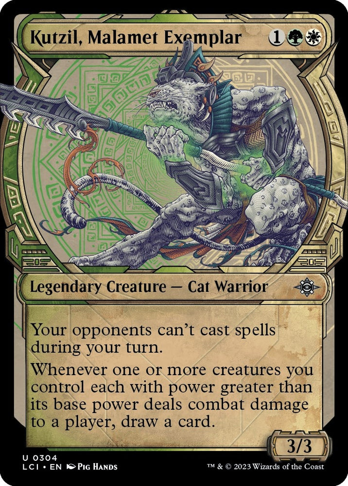 Image for Kutzil, Malamet Exemplar (Showcase) (304) [The Lost Caverns of Ixalan]