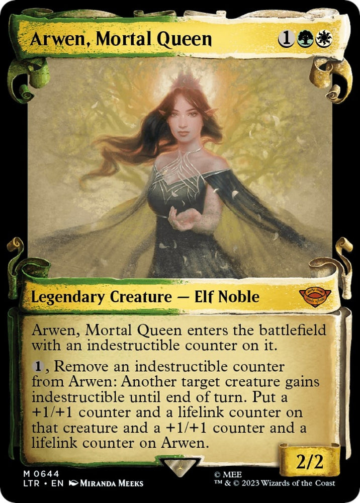 Image for Arwen, Mortal Queen (Showcase Scrolls) (644) [Universes Beyond: The Lord of the Rings: Tales of Middle-earth]