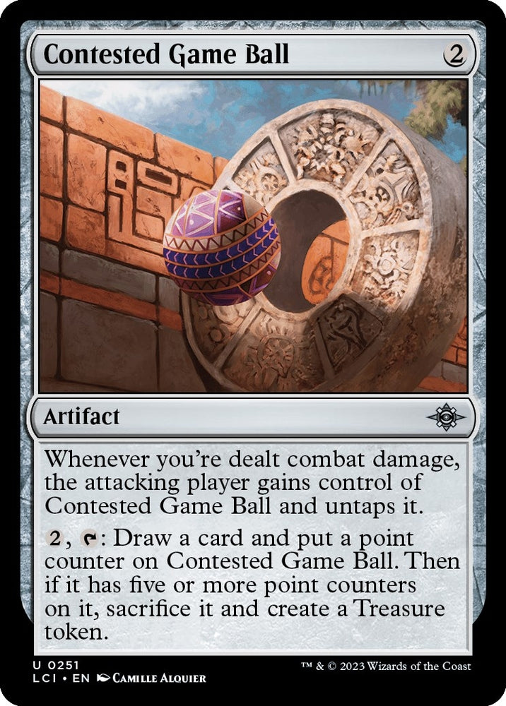 Image for Contested Game Ball (251) [The Lost Caverns of Ixalan]