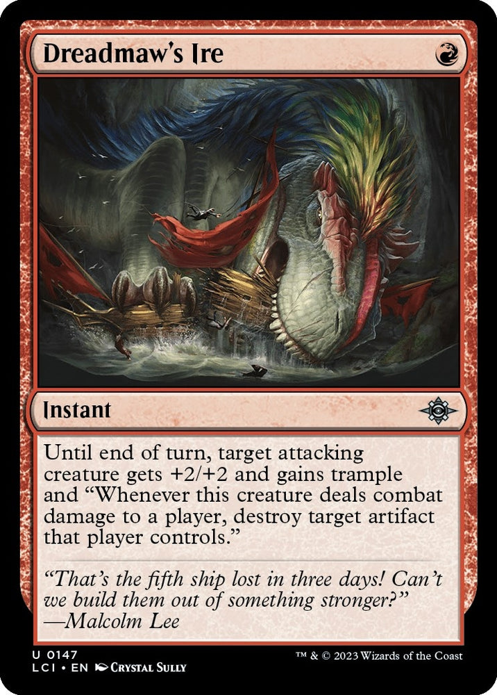 Image for Dreadmaw's Ire (147) [The Lost Caverns of Ixalan]