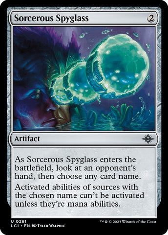 Image for Sorcerous Spyglass (261) [The Lost Caverns of Ixalan]