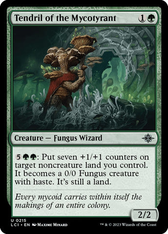 Image for Tendril of the Mycotyrant (215) [The Lost Caverns of Ixalan]
