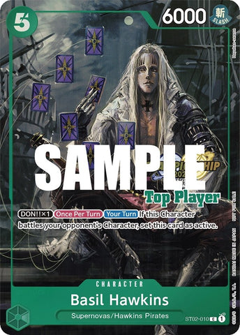 Basil Hawkins (CS 2023 Top Players Pack) (ST02-010) (One Piece Promotion Cards)
