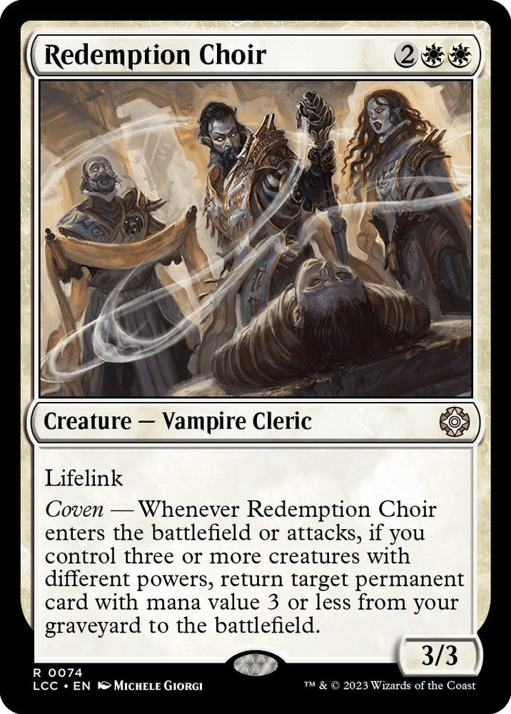 Image for Redemption Choir (74) [Commander: The Lost Caverns of Ixalan]