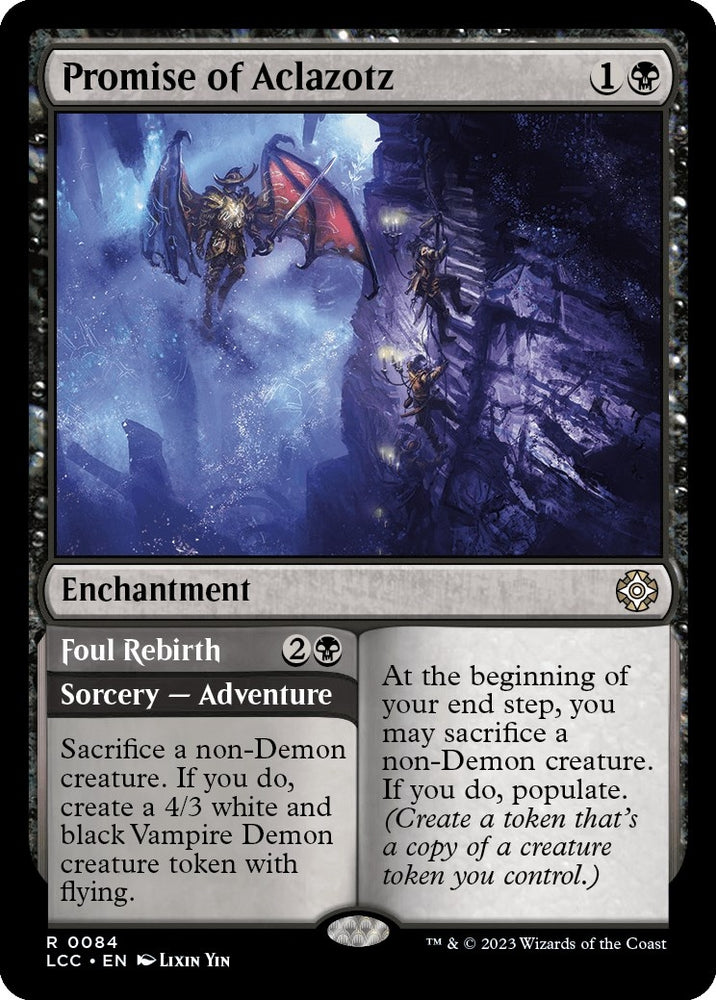 Image for Promise of Aclazotz (84) [Commander: The Lost Caverns of Ixalan]