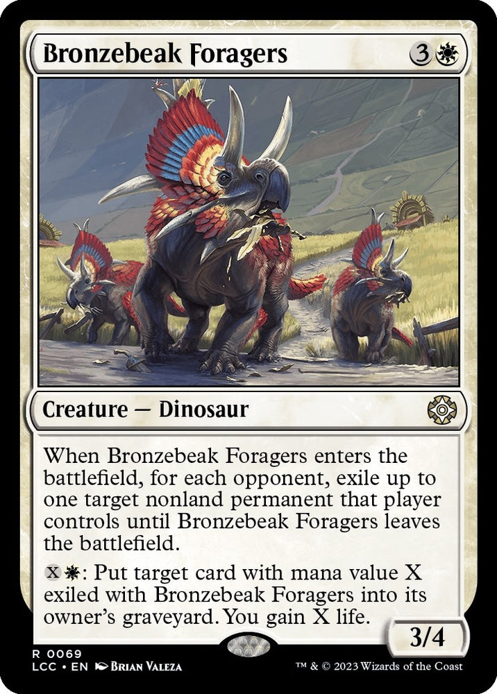 Image for Bronzebeak Foragers (69) [Commander: The Lost Caverns of Ixalan]