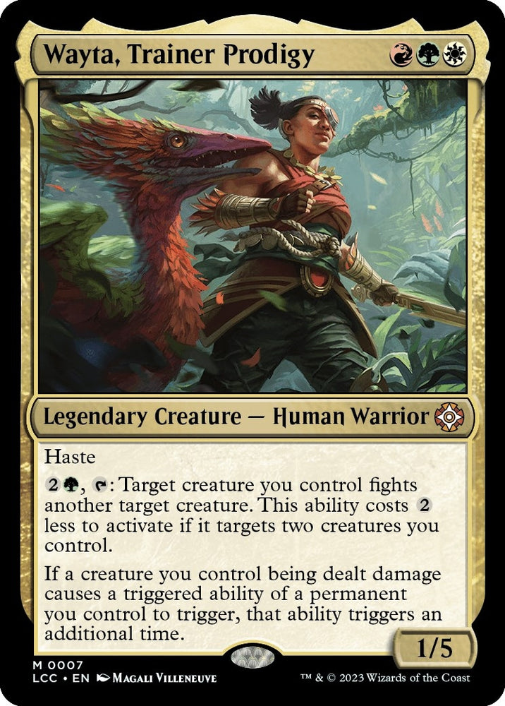 Image for Wayta, Trainer Prodigy (7) [Commander: The Lost Caverns of Ixalan]