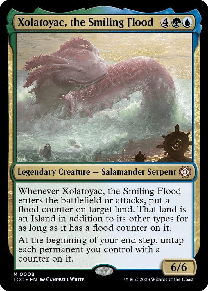 Image for Xolatoyac, the Smiling Flood (8) [Commander: The Lost Caverns of Ixalan]