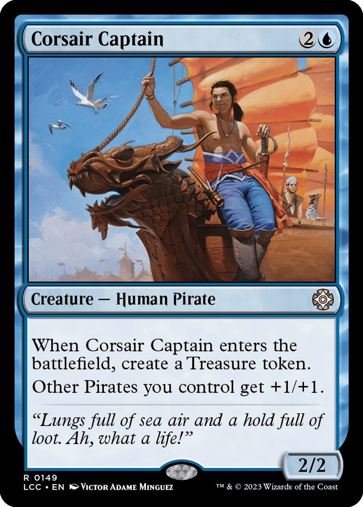 Image for Corsair Captain (149) [Commander: The Lost Caverns of Ixalan]