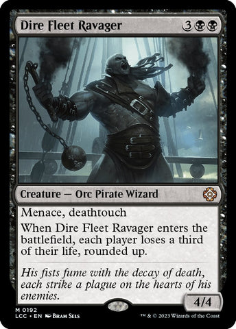 Image for Dire Fleet Ravager (192) [Commander: The Lost Caverns of Ixalan]
