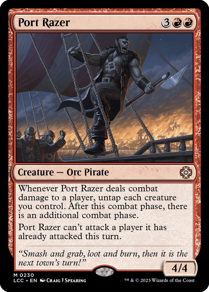 Image for Port Razer (230) [Commander: The Lost Caverns of Ixalan]