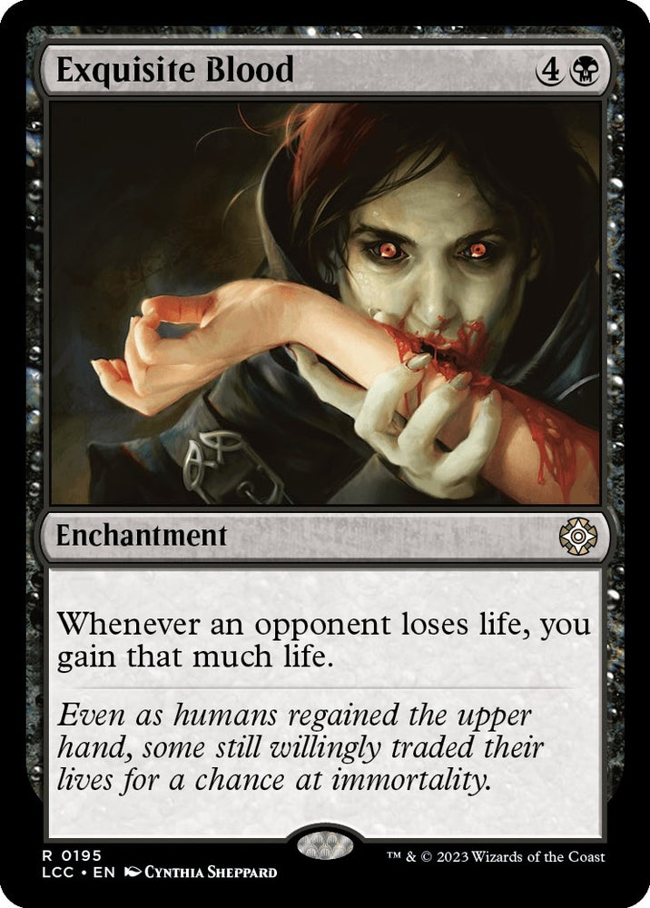 Image for Exquisite Blood (195) [Commander: The Lost Caverns of Ixalan]