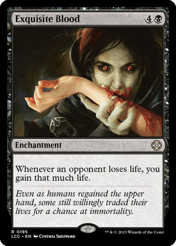 Image for Exquisite Blood (195) [Commander: The Lost Caverns of Ixalan]