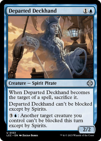 Image for Departed Deckhand (153) [Commander: The Lost Caverns of Ixalan]