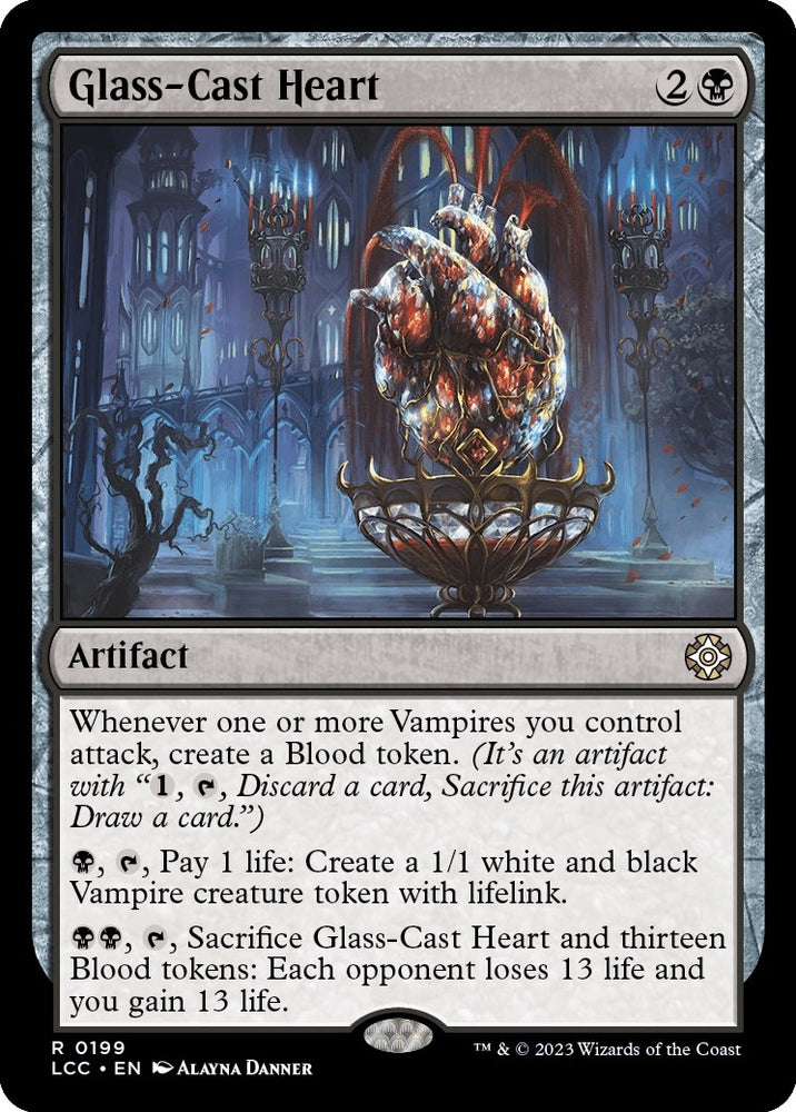 Image for Glass-Cast Heart (199) [Commander: The Lost Caverns of Ixalan]