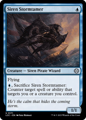 Image for Siren Stormtamer (171) [Commander: The Lost Caverns of Ixalan]