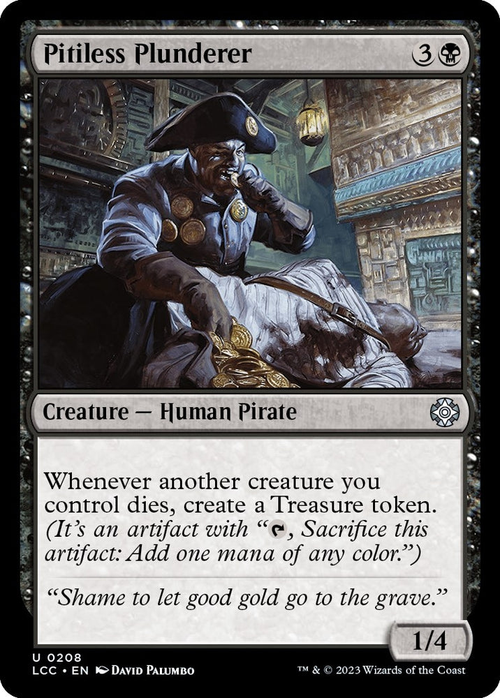 Image for Pitiless Plunderer (208) [Commander: The Lost Caverns of Ixalan]