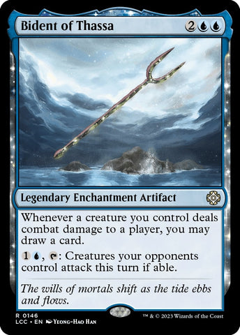 Image for Bident of Thassa (146) [Commander: The Lost Caverns of Ixalan]