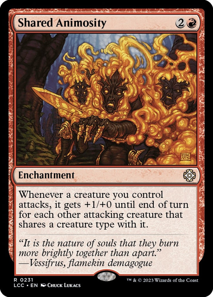 Image for Shared Animosity (231) [Commander: The Lost Caverns of Ixalan]