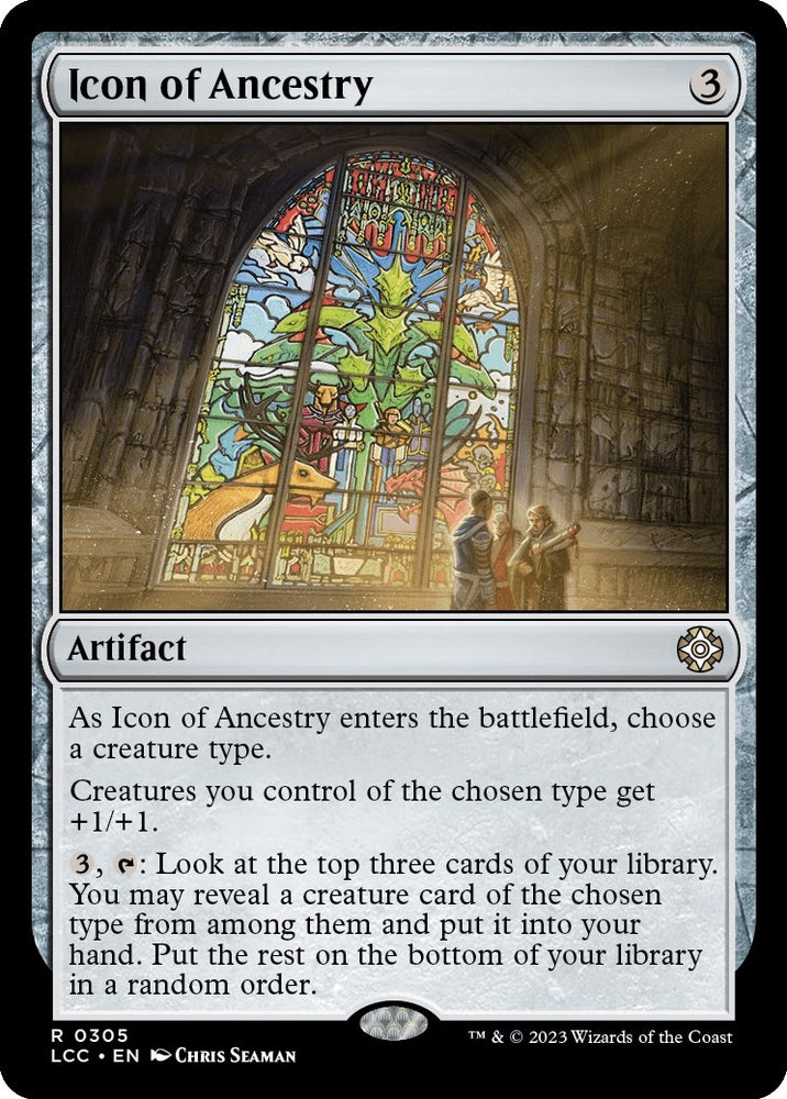 Image for Icon of Ancestry (305) [Commander: The Lost Caverns of Ixalan]
