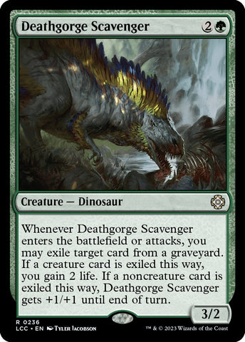 Image for Deathgorge Scavenger (236) [Commander: The Lost Caverns of Ixalan]