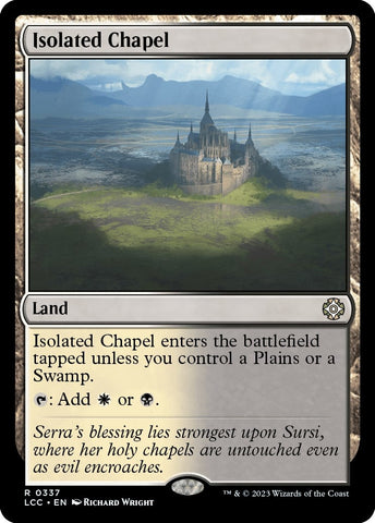 Image for Isolated Chapel (337) [Commander: The Lost Caverns of Ixalan]