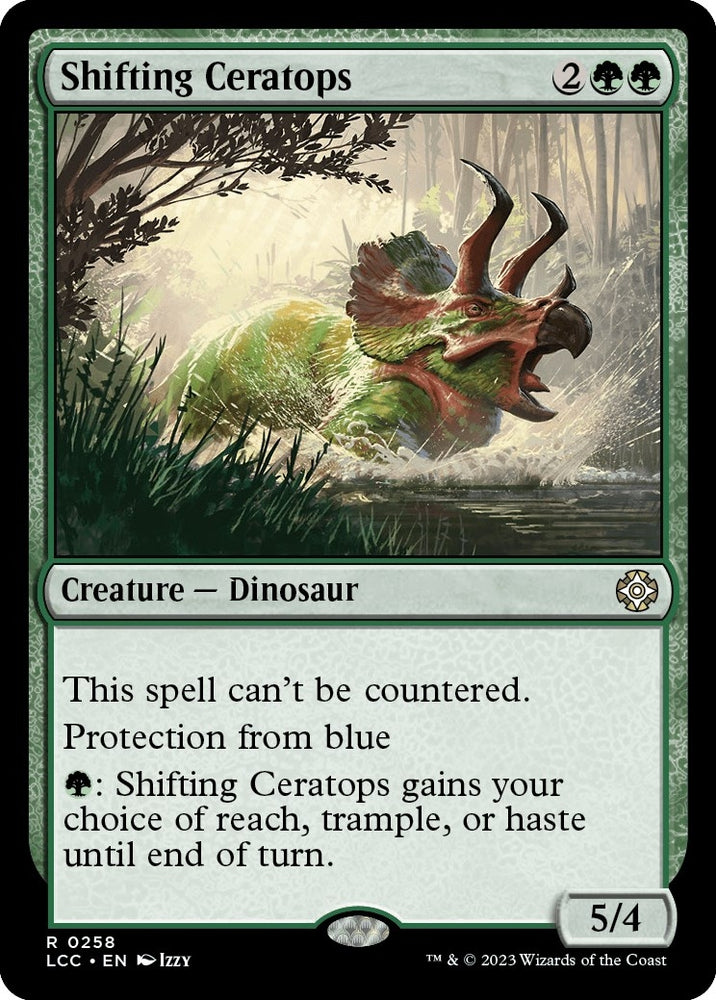 Image for Shifting Ceratops (258) [Commander: The Lost Caverns of Ixalan]