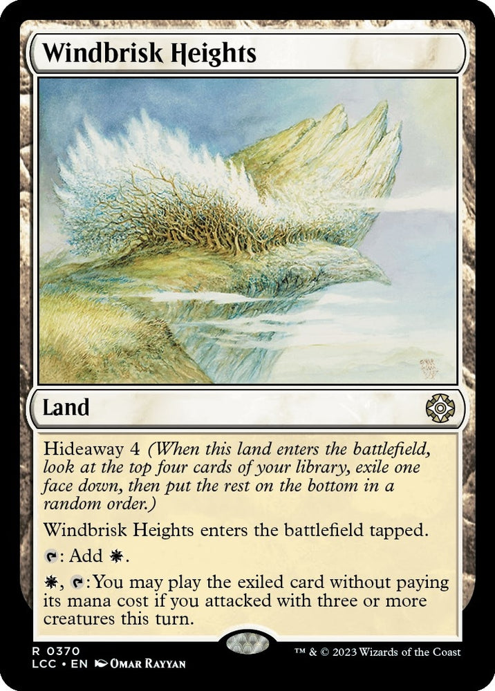 Image for Windbrisk Heights (370) [Commander: The Lost Caverns of Ixalan]