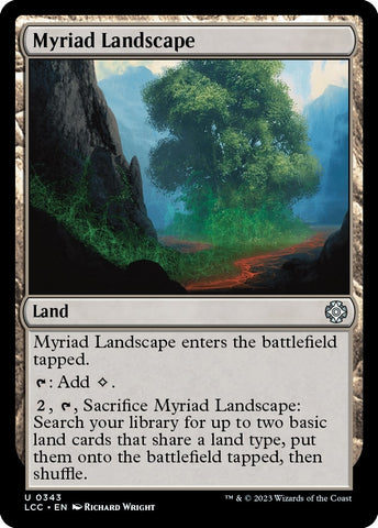 Image for Myriad Landscape (343) [Commander: The Lost Caverns of Ixalan]