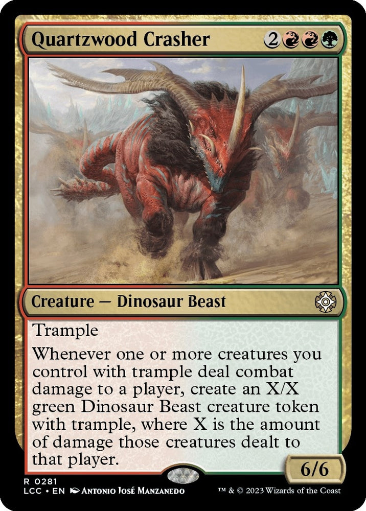 Image for Quartzwood Crasher (281) [Commander: The Lost Caverns of Ixalan]
