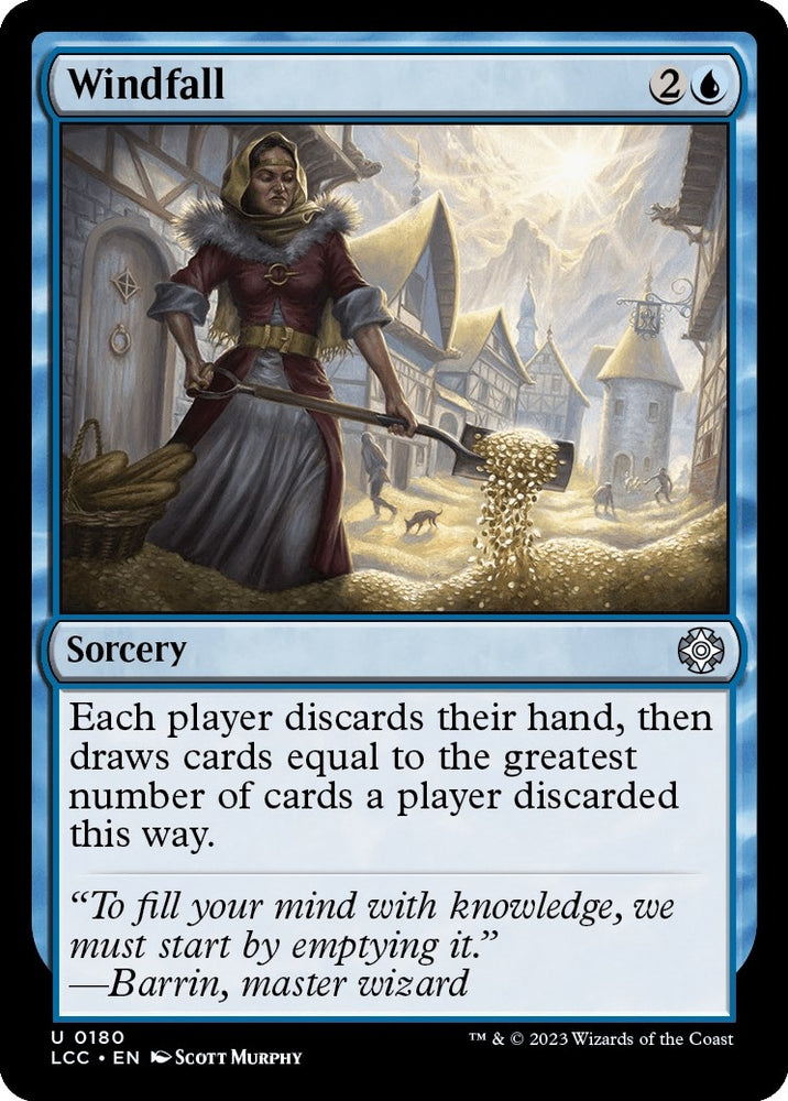 Image for Windfall (180) [Commander: The Lost Caverns of Ixalan]