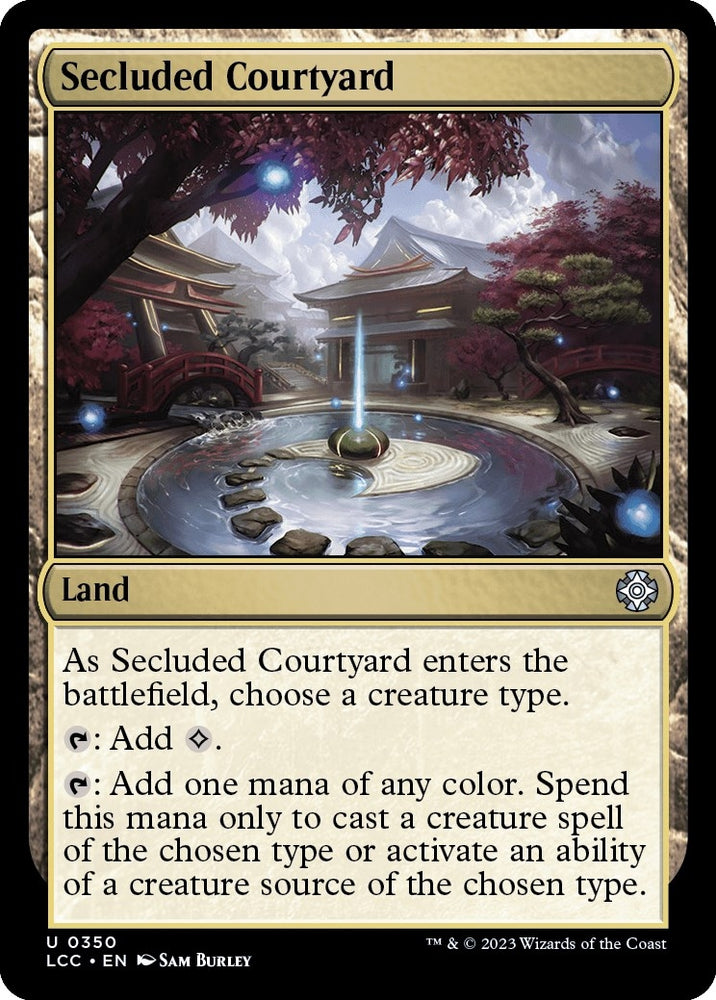 Image for Secluded Courtyard (350) [Commander: The Lost Caverns of Ixalan]