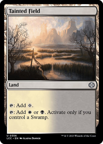 Image for Tainted Field (356) [Commander: The Lost Caverns of Ixalan]