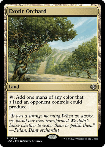 Image for Exotic Orchard (329) [Commander: The Lost Caverns of Ixalan]