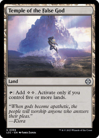 Image for Temple of the False God (359) [Commander: The Lost Caverns of Ixalan]