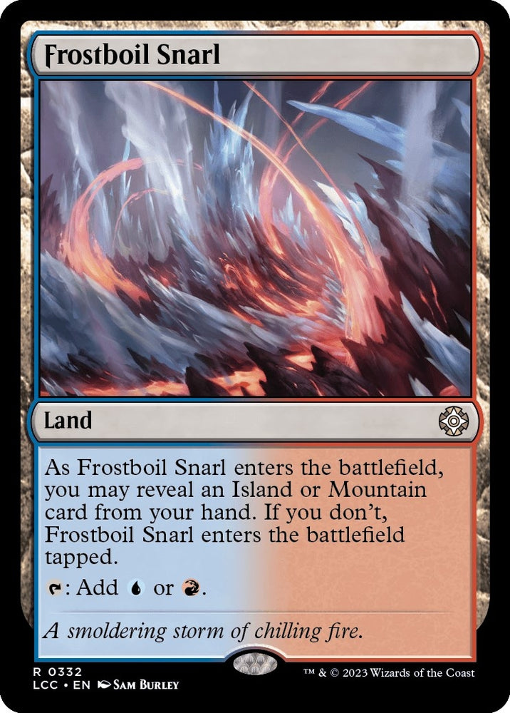Image for Frostboil Snarl (332) [Commander: The Lost Caverns of Ixalan]