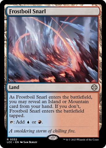 Image for Frostboil Snarl (332) [Commander: The Lost Caverns of Ixalan]