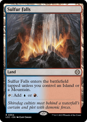 Image for Sulfur Falls (354) [Commander: The Lost Caverns of Ixalan]