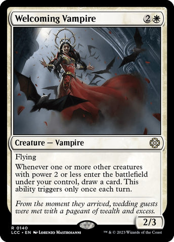 Image for Welcoming Vampire (140) [Commander: The Lost Caverns of Ixalan]